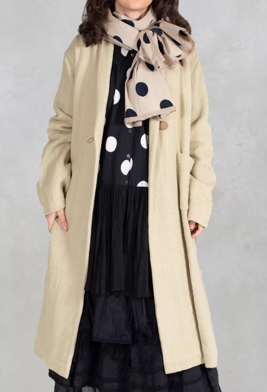 Coats^Les Ours Veste Jeannette Coat In Coton Rustique