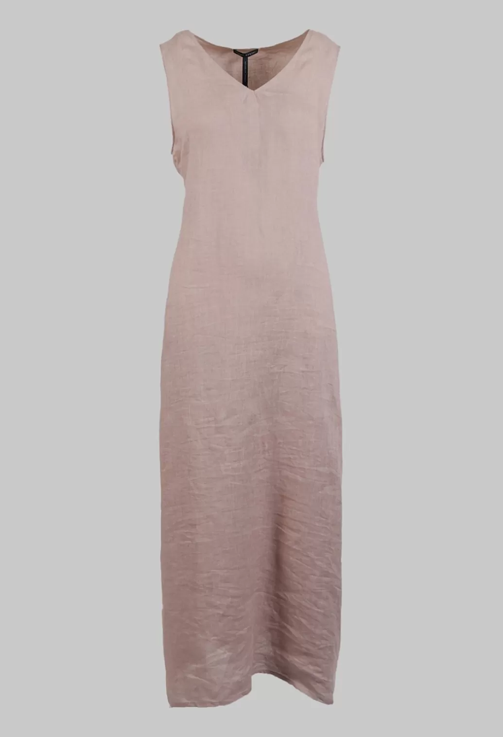 Shirts & Blouses^Sarah Pacini V-Neck Linen Dress In Dusky Pink