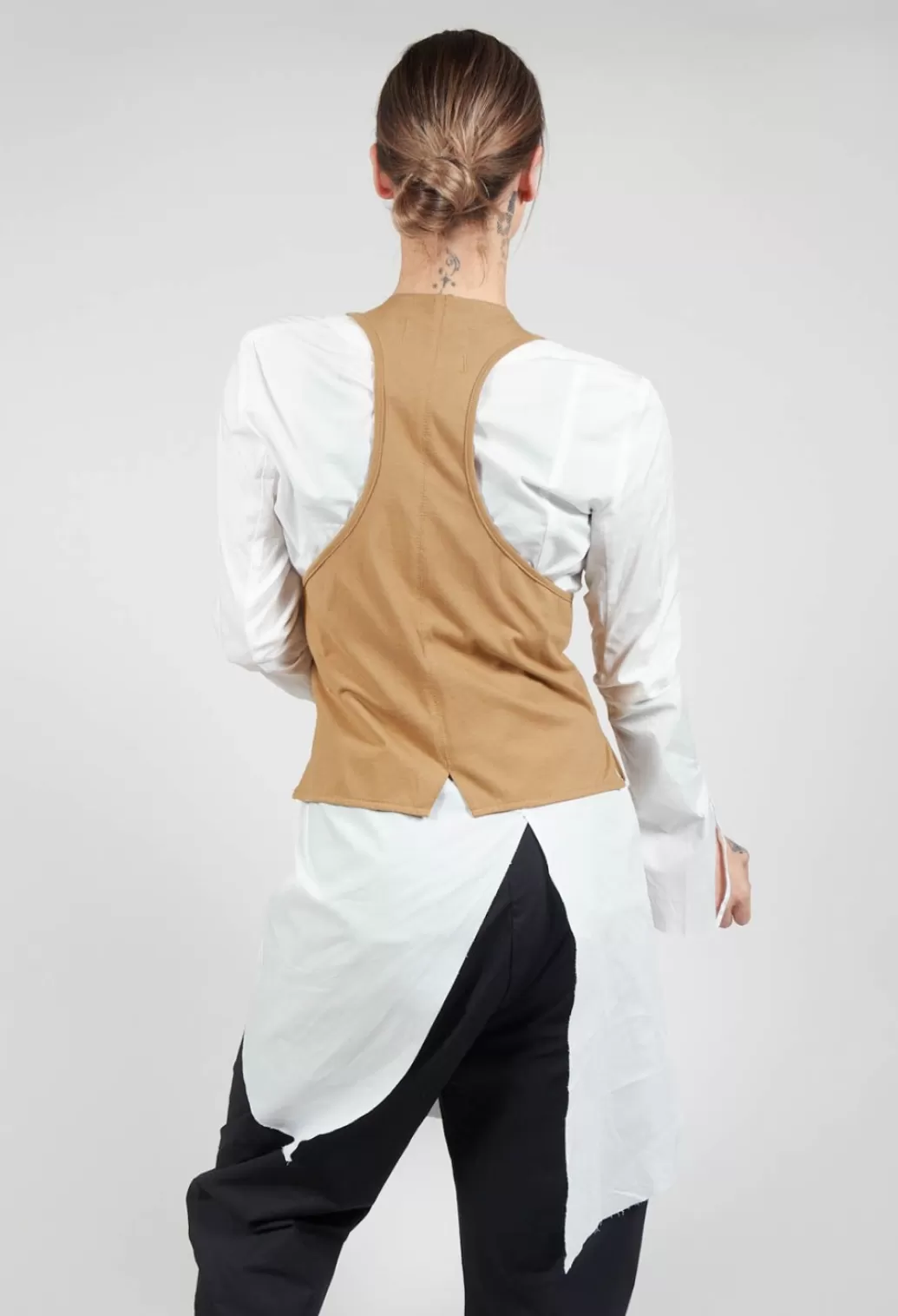 Jackets^Marc Point Waistcoat In Camel