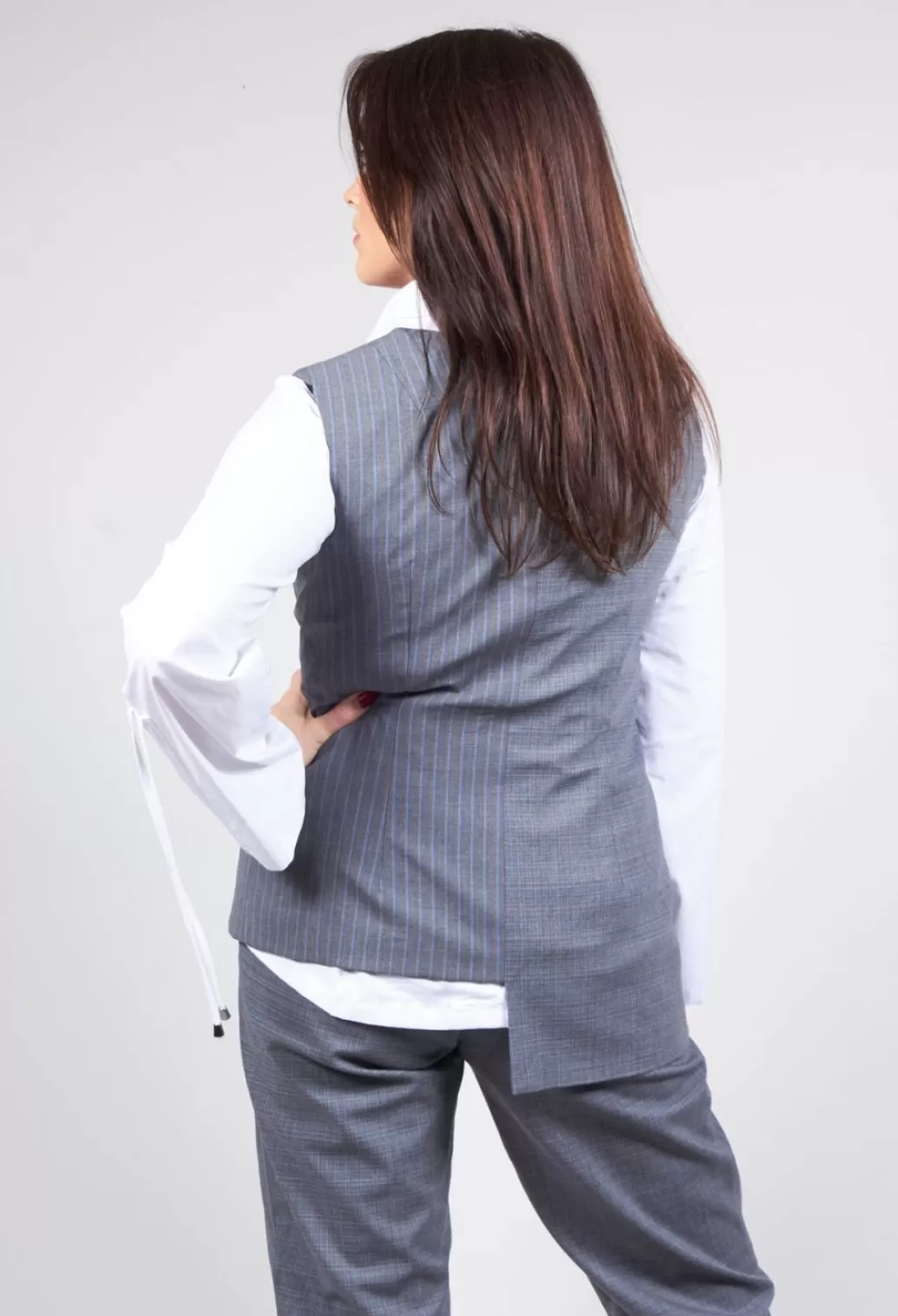 Jackets^Oblique Creations Waistcoat In Grey