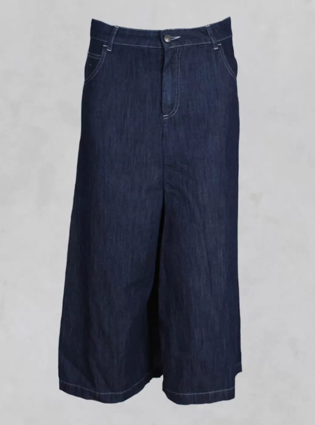 Skirts^IXOS Wide Leg Denim Trouser Skirt In Blu