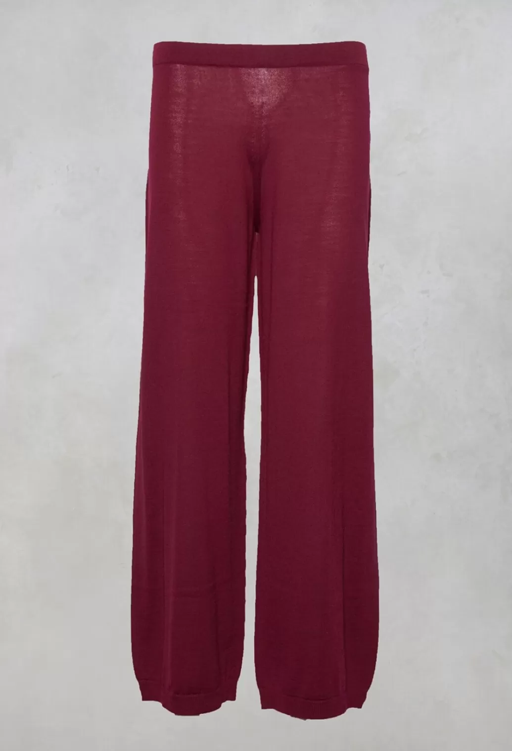 Knitwear^Marc Point Wide Leg Knit Trousers In 7043