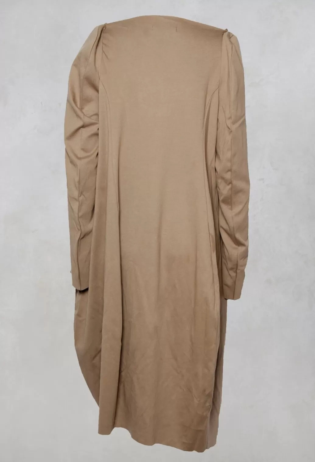 Dresses^Rundholz Mainline Wide Neck Long Sleeve Dress In Toffee