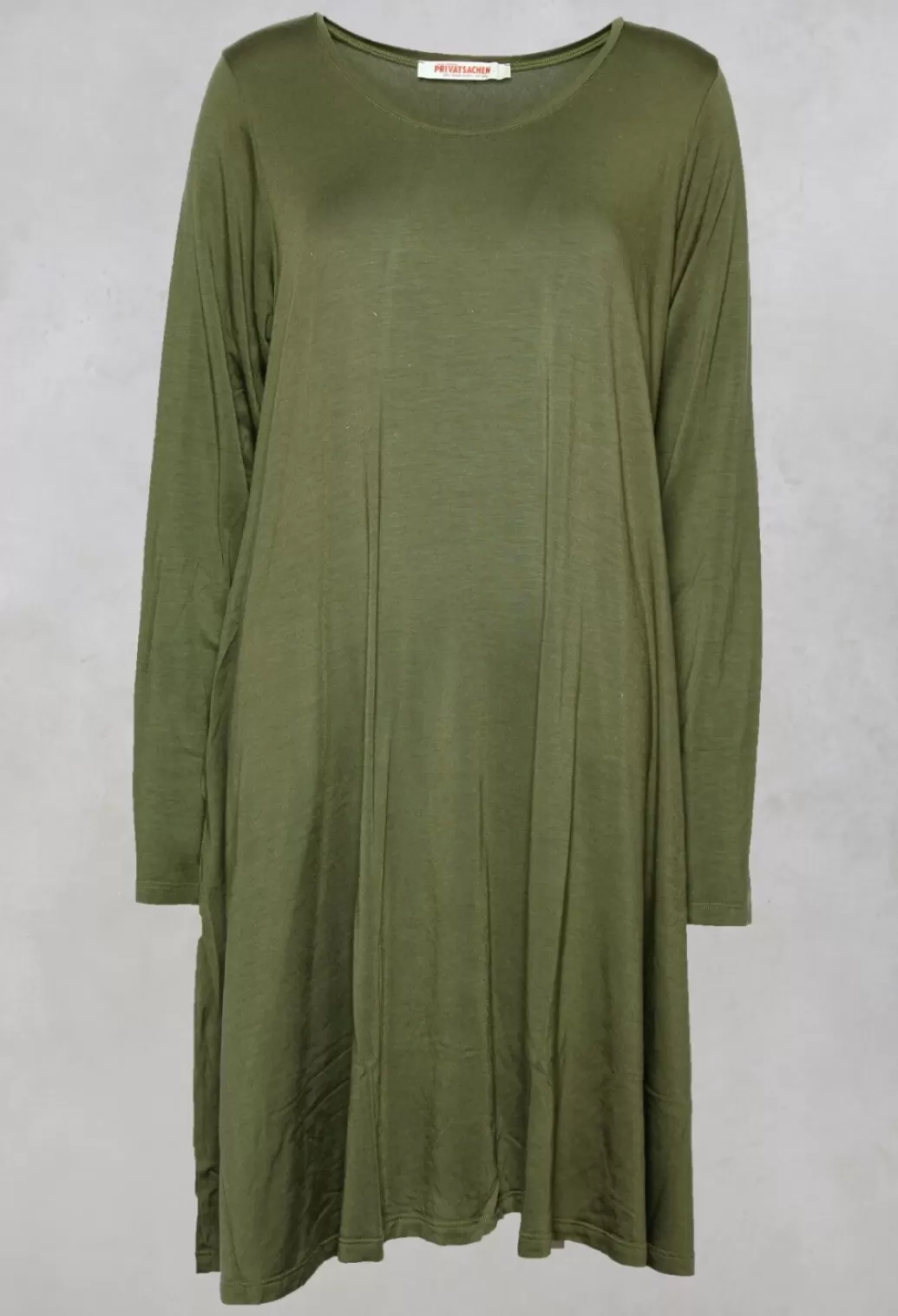 Dresses^Privatsachen Zauderhaft Jersey Dress In Avocado Green