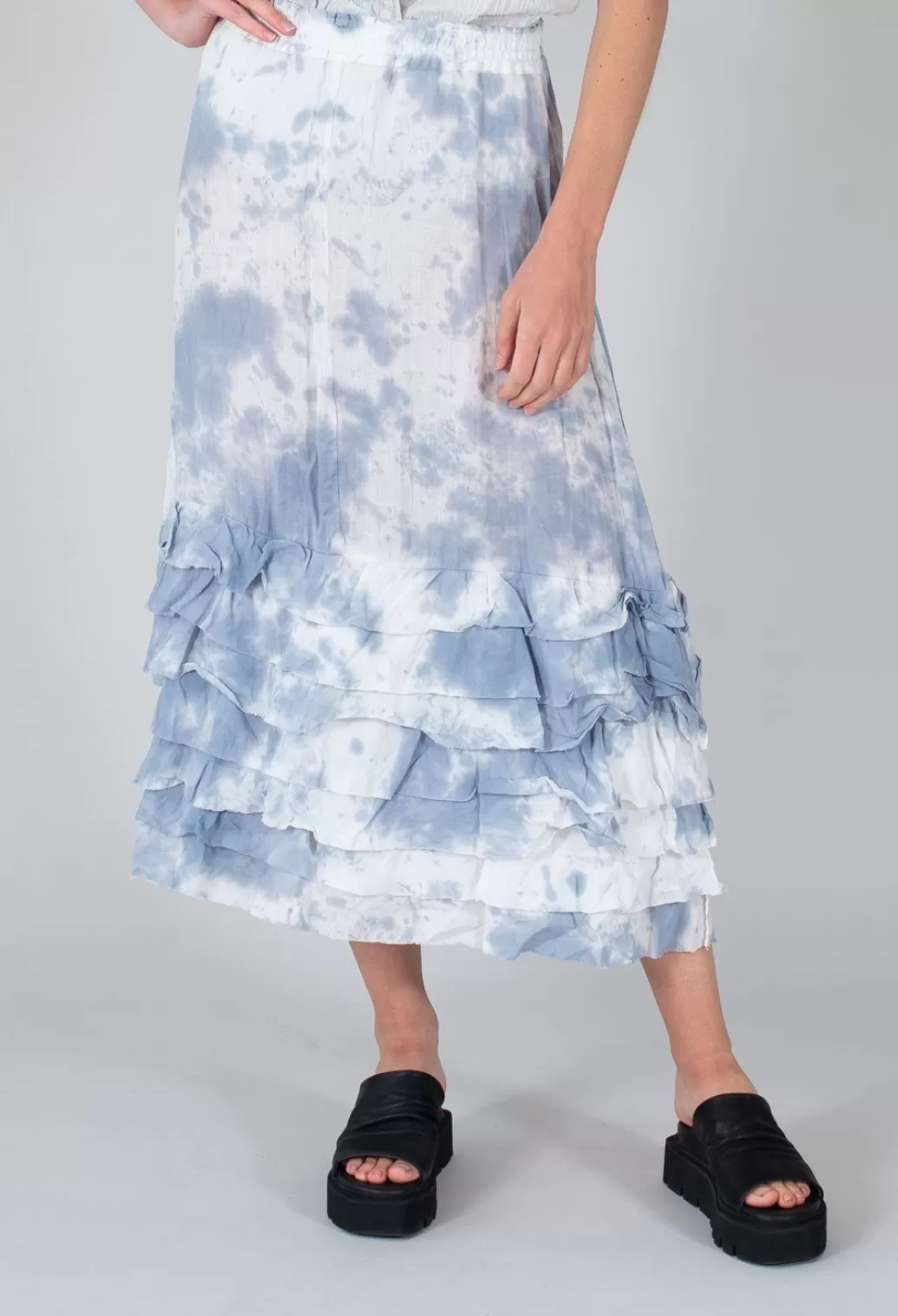 Skirts^Privatsachen Zentralknapp Skirt In Wind Blue