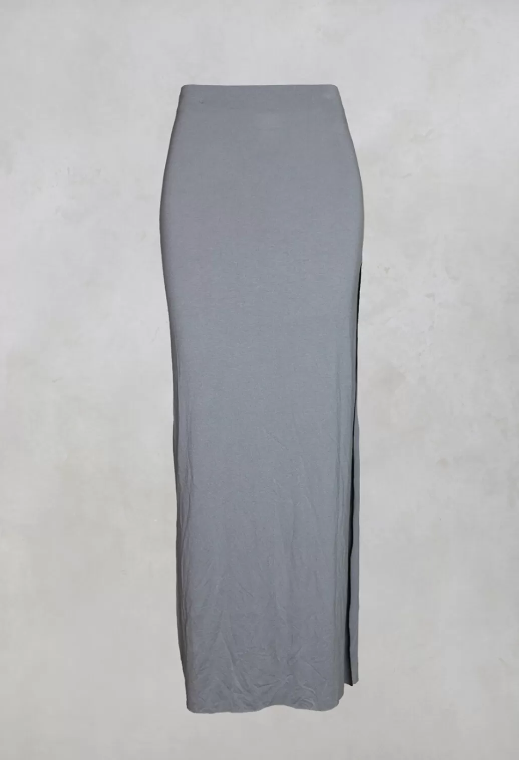 Skirts^Xenia Design Zigi Long Jersey Fitted Skirt In Light Grey